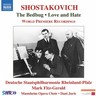 Shostakovich: The Bedbug / Love and Hate cover