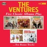 Five Classic Albums Plus (Walk Don't Run / The Ventures / The Colorful Ventures / Mashed Potatoes And Gravy / Going To The Ventures Dance Party) cover