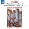 Widor: Organ Symphonies (Complete), Vol. 2 - Nos. 3 and 4 cover