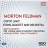 Feldman: Coptic Light; String Quartet and Orchestra cover