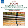 Togni: Piano Music, Vol. 5 cover