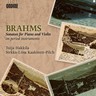 Brahms: Violin Sonatas Nos. 1-3 cover