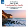 Eggert: Symphonies Nos. 2 and 4 cover