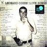 Leonard Cohen: Live Songs (LP) cover