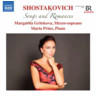 Shostakovich: Songs and Romances cover