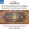 Amirov: One Thousand and One Nights Symphony 'To the Memory of Nizami' cover