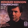 MARBECKS COLLECTABLE: Hanson: Symphonies Nos 3 & 6 / Fantasy variations on a theme of Youth cover