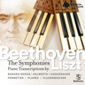 Beethoven: Complete Symphonies transcribed for piano by Franz Liszt cover