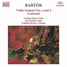 Bartók: Violin Sonatas Nos. 1 & 2 and Contrasts cover