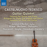 Castelnnovo-Tedesco: Guitar Quintet / Ecloghe / Fantasia / Sonatina for Flute and Guitar cover