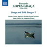 Lopes-Graca: Songs and Folk Songs, Vol. 2 cover