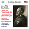 Sousa: Music for Wind Band, Vol. 21 cover