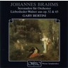 Brahms: Serenaden für Orchester • Liebesliederwalzer (LP) cover