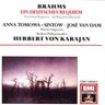 MARBECKS COLLECTABLEL: Brahms: Ein Deutsches Requiem [German Requiem] (recorded in 1976) cover