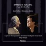 Jean Gilles: Messe des Morts - Rameau's Funeral, Paris, 27. IX. 1764 cover