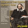 Great Shakespeare Speeches: Famous Voices cover