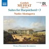 Muffat: Suites for Harpsichord, Vol. 3 - MC B6, 7, 12, 36-37 cover