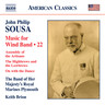 Sousa: Music for Wind Band, Vol. 22 cover