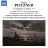Pfitzer: Complete Lieder, Vol. 5 cover