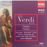 MARBECKS COLLECTABLE: Verdi: Otello (highlights, recorded in 1986) cover