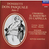 MARBECKS COLLECTABLE: Donizetti: Don Pasquale (Act 1) [with Cimarosa- Il maestro di cappella] cover