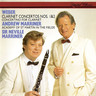 MARBECKS COLLECTABLE: Weber: Clarinet Concertos Nos 1 & 2 / Concertino for Clarinet cover