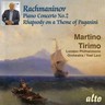 Rachmaninov: Piano Concerto No.2, Rhapsody on a Theme of Paganini cover