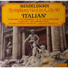 MARBECKS COLLECTABLE: Mendelssohn: Symphony No. 4 in A, Op.90 / Overtures cover