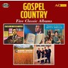Country Gospel - Five Classic Albums (Hymns by / nearer the Cross / Singing on Sunday / Sings Sacred Songs / Sing and Shout) cover