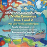 Malipiero: Violin Concertos Nos. 1 and 2 / etc cover