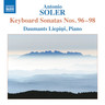 Soler: Keyboard Sonatas Nos. 96 - 98 cover