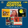 Five Classic Albums Plus - The Fantastic Johnny Horton/The Spectacular Johnny Horton/Johnny Horton Sings Free & Easy/Honky Tonk Man/Johnny Horton Make cover