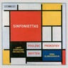 Poulenc / Prokofiev / Britten - Three Sinfoniettas cover