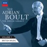 Sir Adrian Boult - The Decca Legacy, Volume 1 - British Music cover