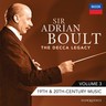 Sir Adrian Boult - The Decca Legacy, Volume 3 - 19th & 20th Century Music cover