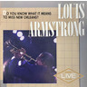 Louis Armstrong Live - Do You Know What It Means To Miss New Orleans cover