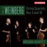 Weinberg: String Quartets Nos. 4 and 16 cover