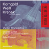 MARBECKS COLLECTABLE: Korngold/Krenek/Weill: Violin Concertos cover