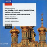 MARBECKS COLLECTABLE: Mussorgsky: Pictures at an exhibition & Night on a Bare Mountain (with works by Rimsky-Korsakov) cover