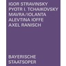 Stravinsky / Tchaikovsky: Mavra / Iolanta (Blu-ray) cover