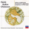 MARBECKS COLLECTABLE: Faure: Pelleas et Melisande / Dukas: Sorcerer's Apprentice / Chausson: Symphony cover