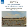 Haydn:Symphonies 96 "Miracle", 97 & 98 cover