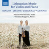 Lithuanian Music for Violin and Piano cover