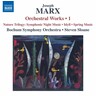 Marx: Complete Orchestral Music Vol 1 (Includes: Symphonic Night Music; Idyll-Concertino on the pastoral quart; Spring Music) cover