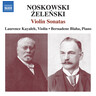 Noskowski//Zelenski: Violin Sonatas cover