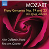 Mozart: Piano Concertos Nos. 19 and 25 [transcription by Ignaz Lachner] cover