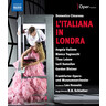 Cimarosa: L'Italiana In Londra (complete opera recorded in 2021) BLU-RAY cover