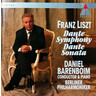 MARBECKS COLLECTABLE: Liszt: Dante Symphony / Dante Sonata cover