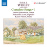 Wolff: Complete Songs Vol 1 cover
