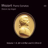 Mozart: Piano Sonatas Volume 1 K. 281 in B flat and K. 576 in D cover